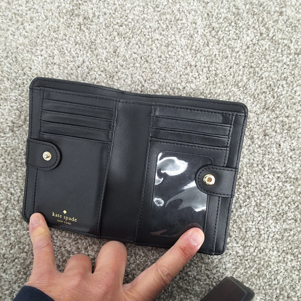 Kate Spade Black Wallet - Picture 3 of 6